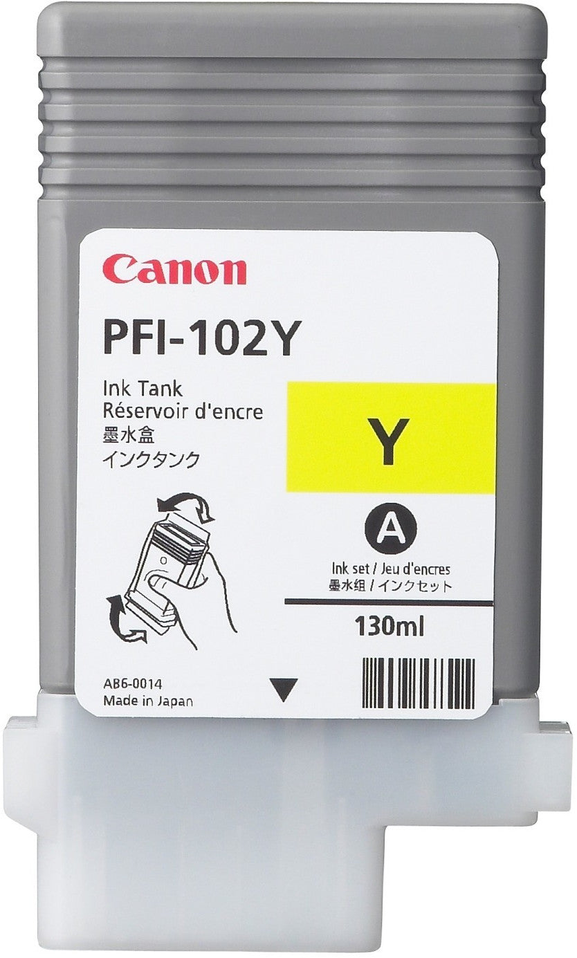 Canon Tintenpatrone in Farbe yellow