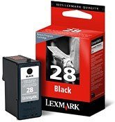 Lexmark Tintenpatrone in Farbe black