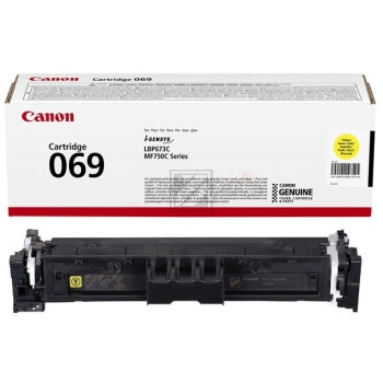 Canon 069Y Toner in Farbe yellow