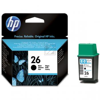 HP Tintenpatrone in Farbe black