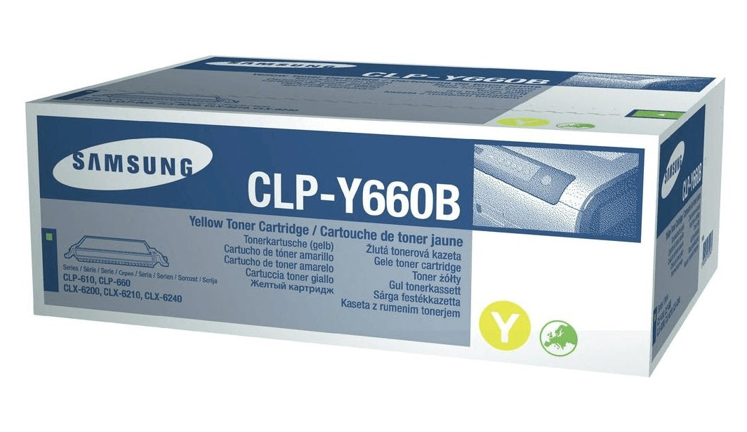 Samsung CLP-Y660B Toner in Farbe yellow