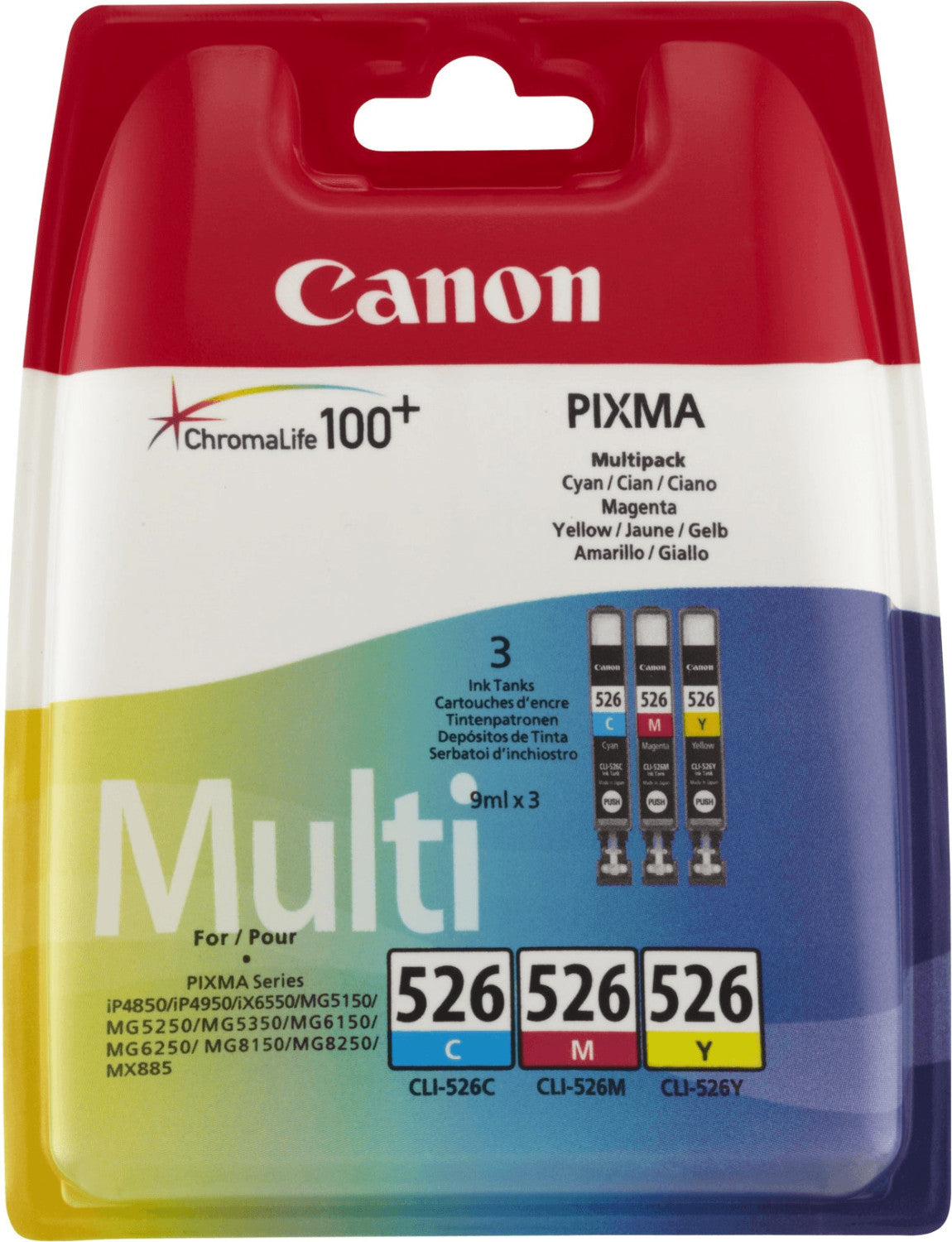 Canon Tintenpatrone in Farbe tri-color
