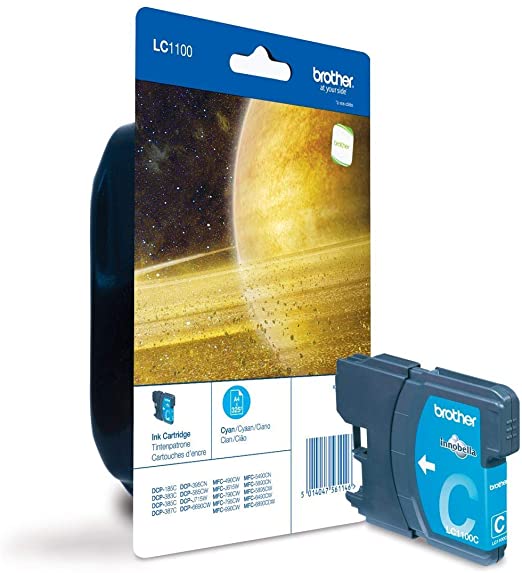 Brother LC-1100C Tintenpatrone in Farbe cyan