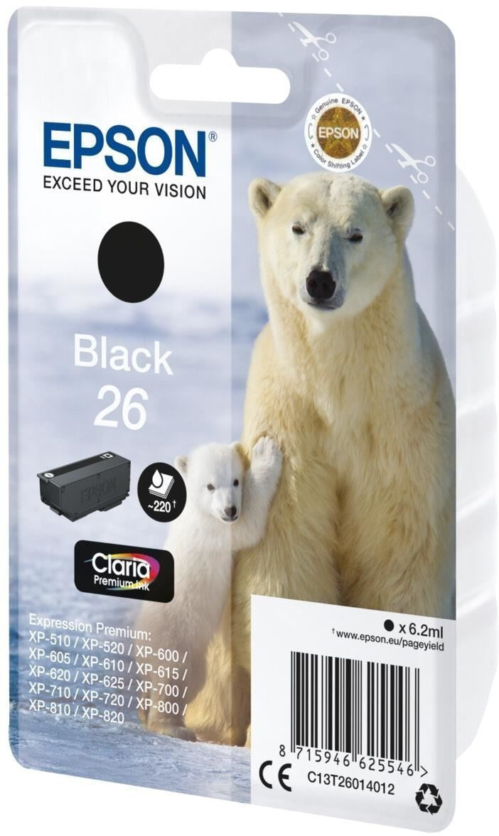 Epson Tintenpatrone in Farbe black