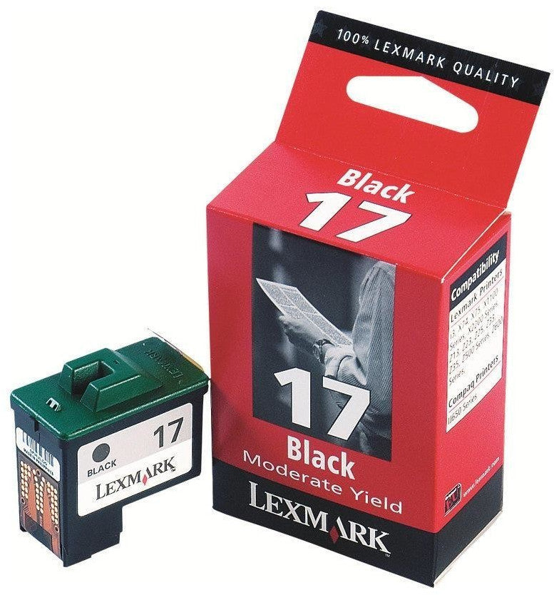 Lexmark 010N0217/010NX217E Tintenpatrone in Farbe black