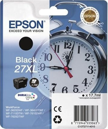 Epson 27XL Tintenpatrone in Farbe black