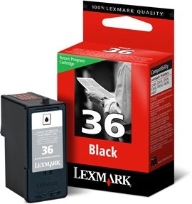 Lexmark Tintenpatrone in Farbe black