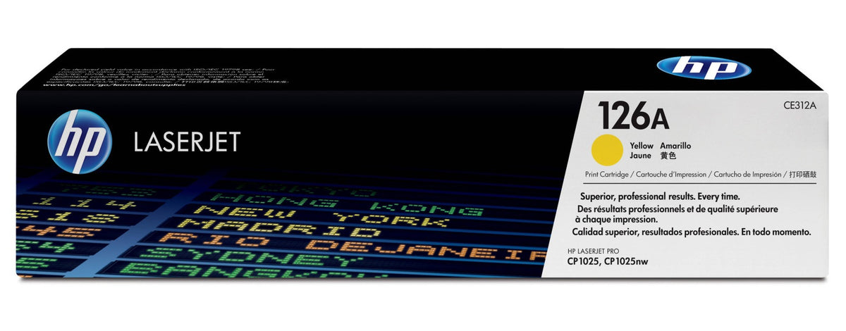 HP 126A Toner in Farbe yellow