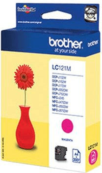 Brother LC121 Tintenpatrone in Farbe magenta