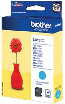 Brother LC121 Tintenpatrone in Farbe cyan