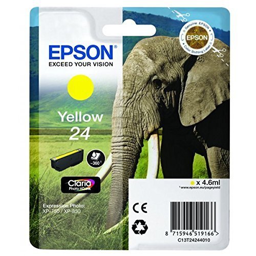 Epson Tintenpatrone in Farbe yellow