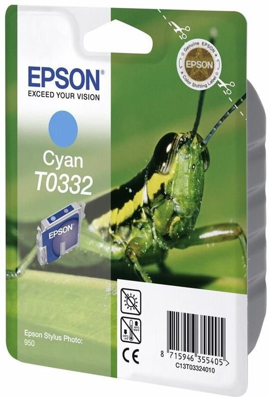 Epson Tintenpatrone in Farbe cyan