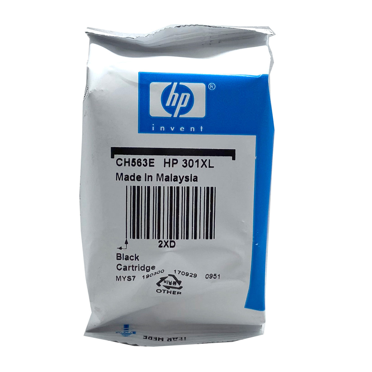 HP Tintenpatrone in Farbe black