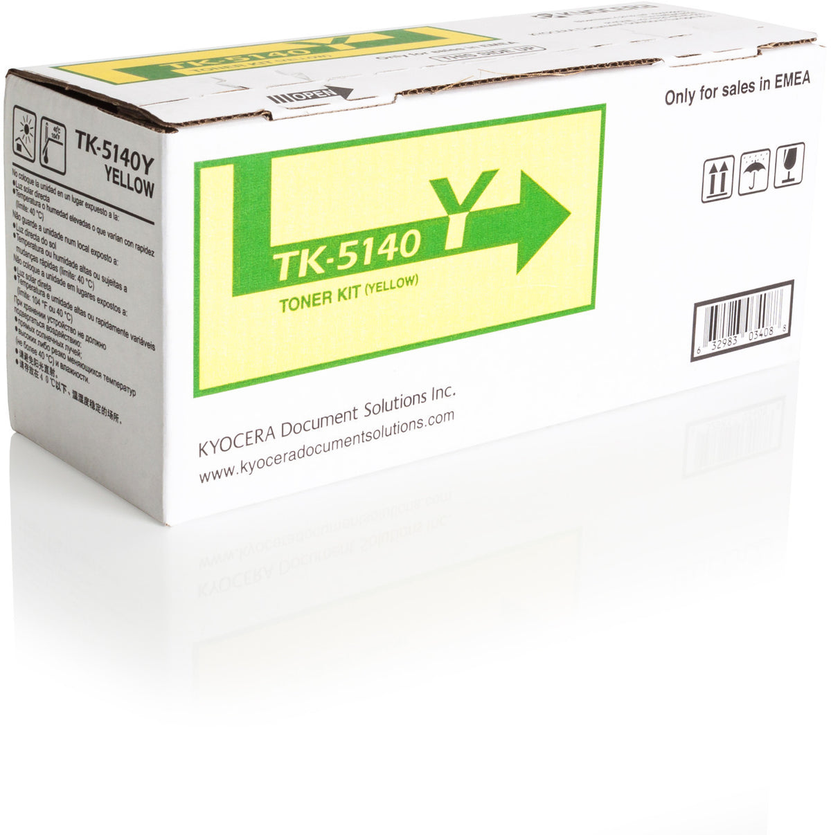 Kyocera TK-5140Y Toner in Farbe yellow