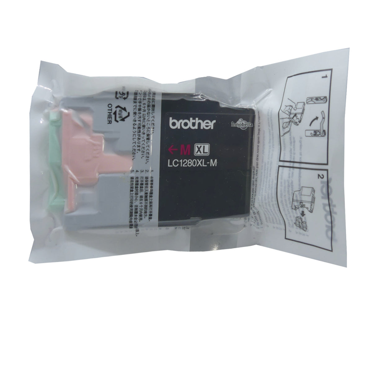 Brother LC-1280MXL Tintenpatrone in Farbe magenta