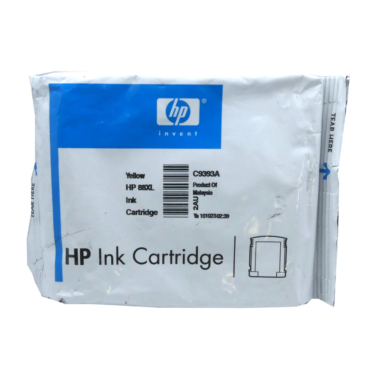 HP Tintenpatrone in Farbe yellow