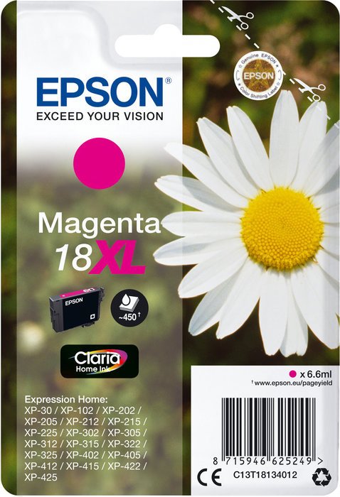 Epson Tintenpatrone in Farbe magenta