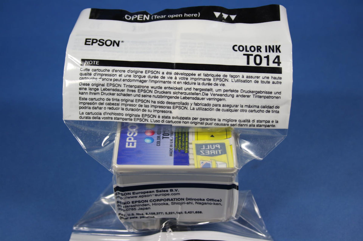 Epson T014 Tintenpatrone in Farbe yellow
