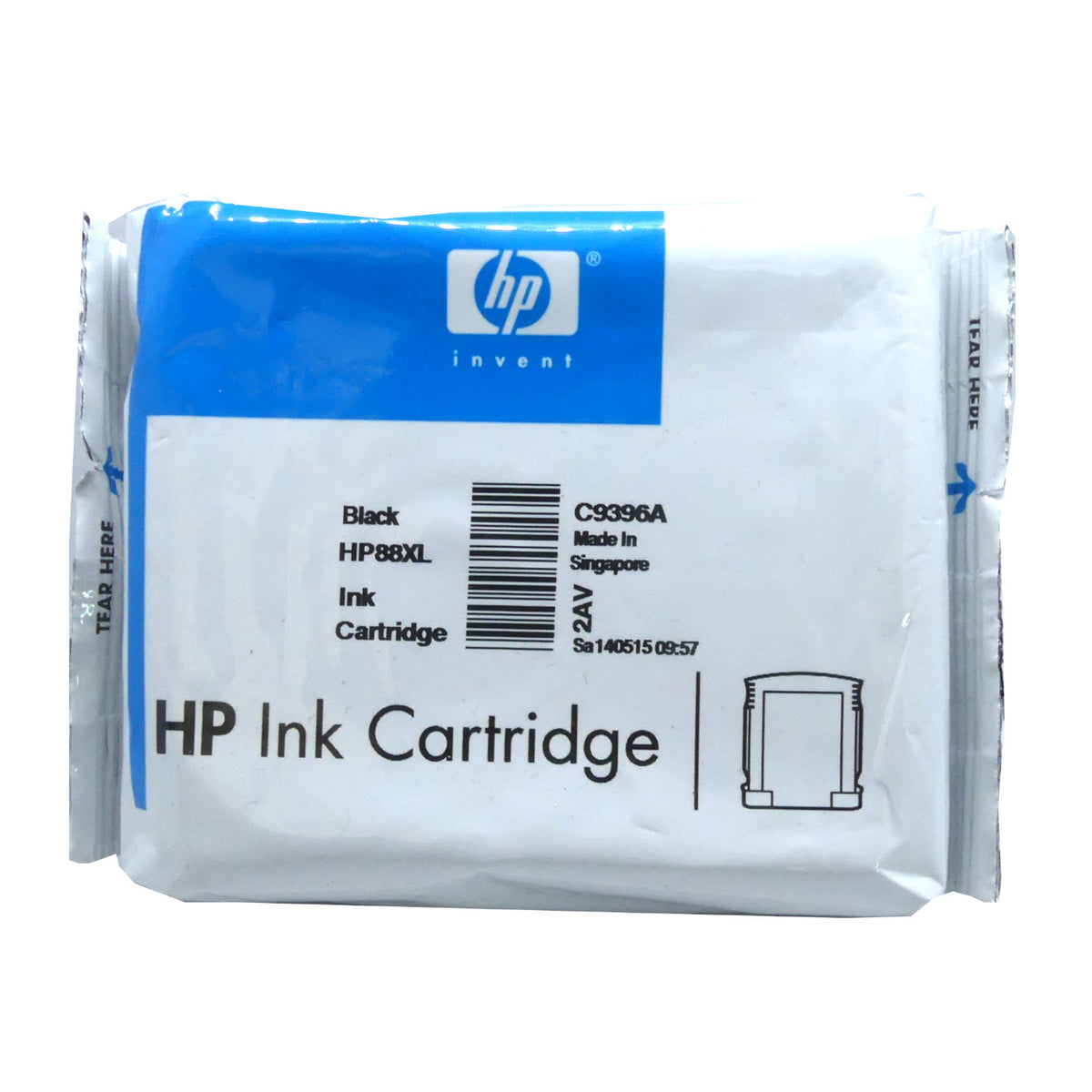 HP Tintenpatrone in Farbe black