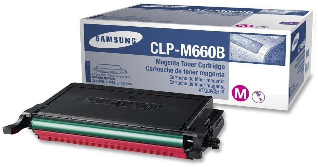 Samsung CLP-M660B Toner in Farbe magenta