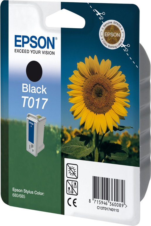 Epson Tintenpatrone in Farbe black
