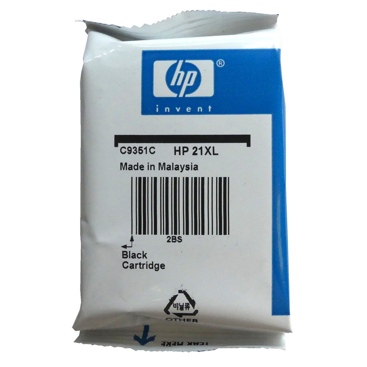 HP Tintenpatrone in Farbe black