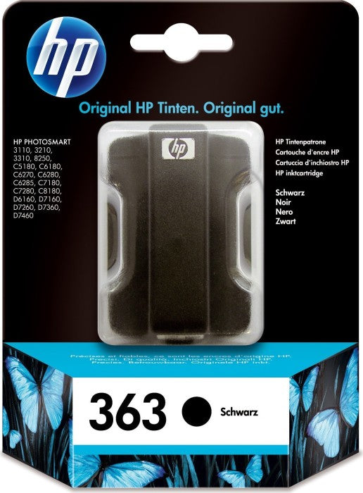 HP Tintenpatrone in Farbe black
