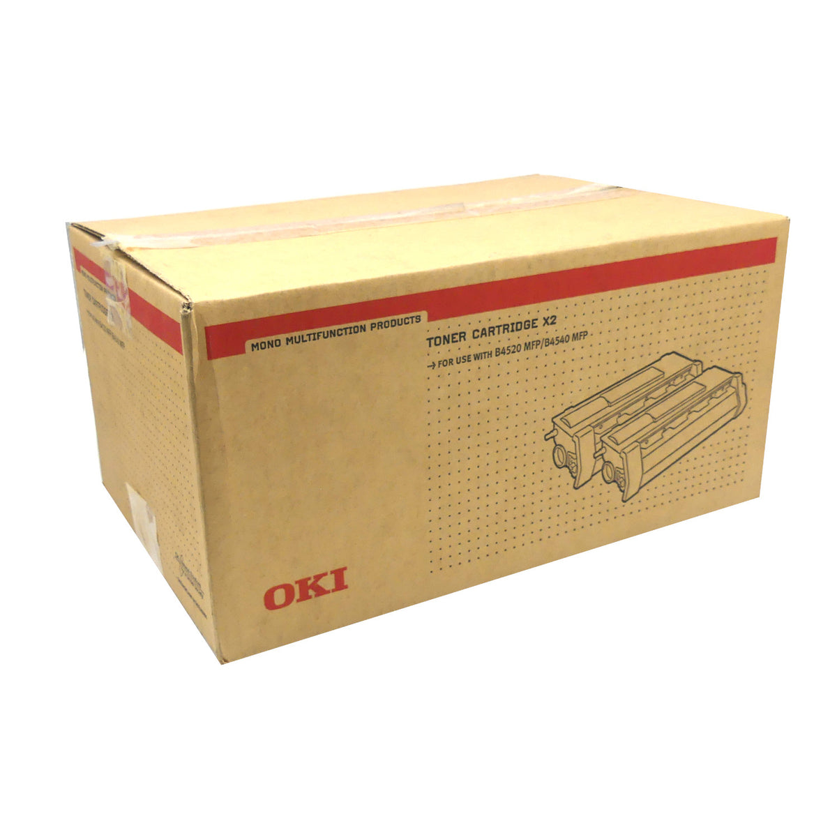 Oki Toner in Farbe black