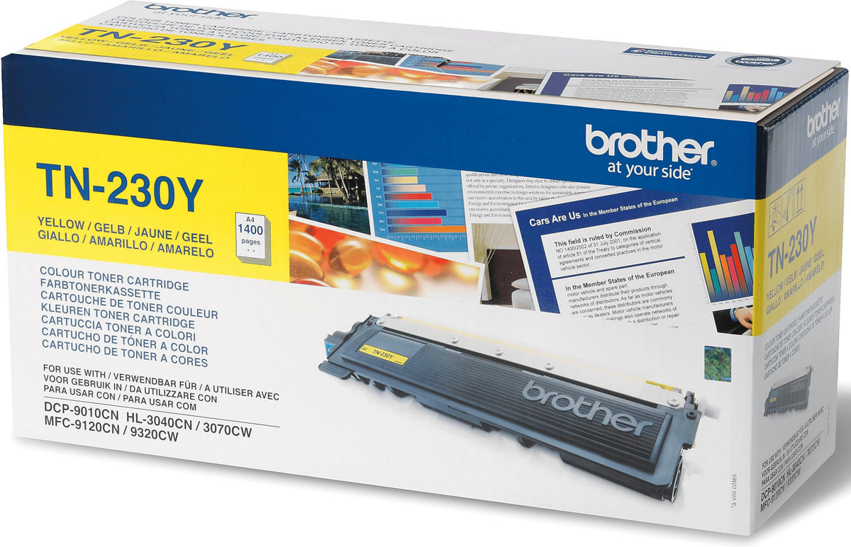 Brother TN-230Y Toner in Farbe yellow