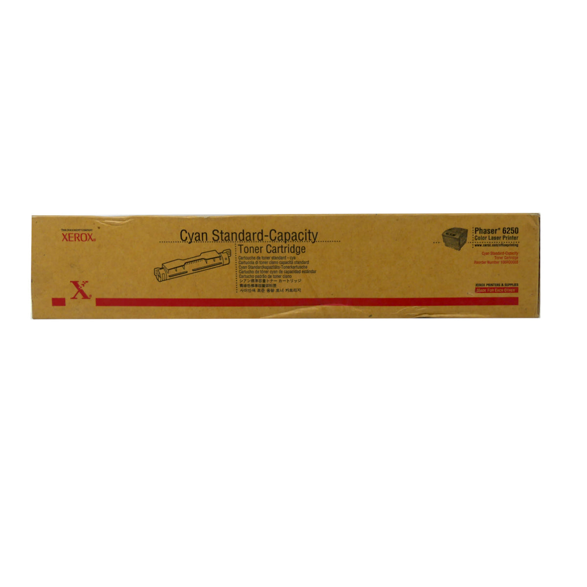 Xerox Toner in Farbe cyan