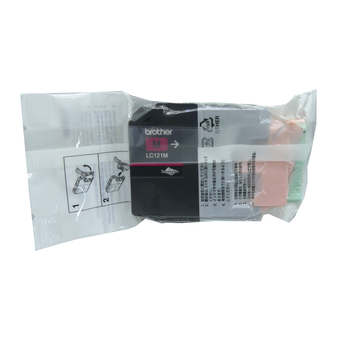 Brother LC121 Tintenpatrone in Farbe magenta