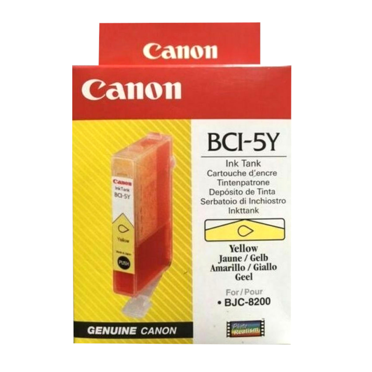 Canon Tintenpatrone in Farbe yellow