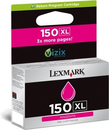 Lexmark Tintenpatrone in Farbe magenta