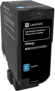 Lexmark Toner in Farbe cyan