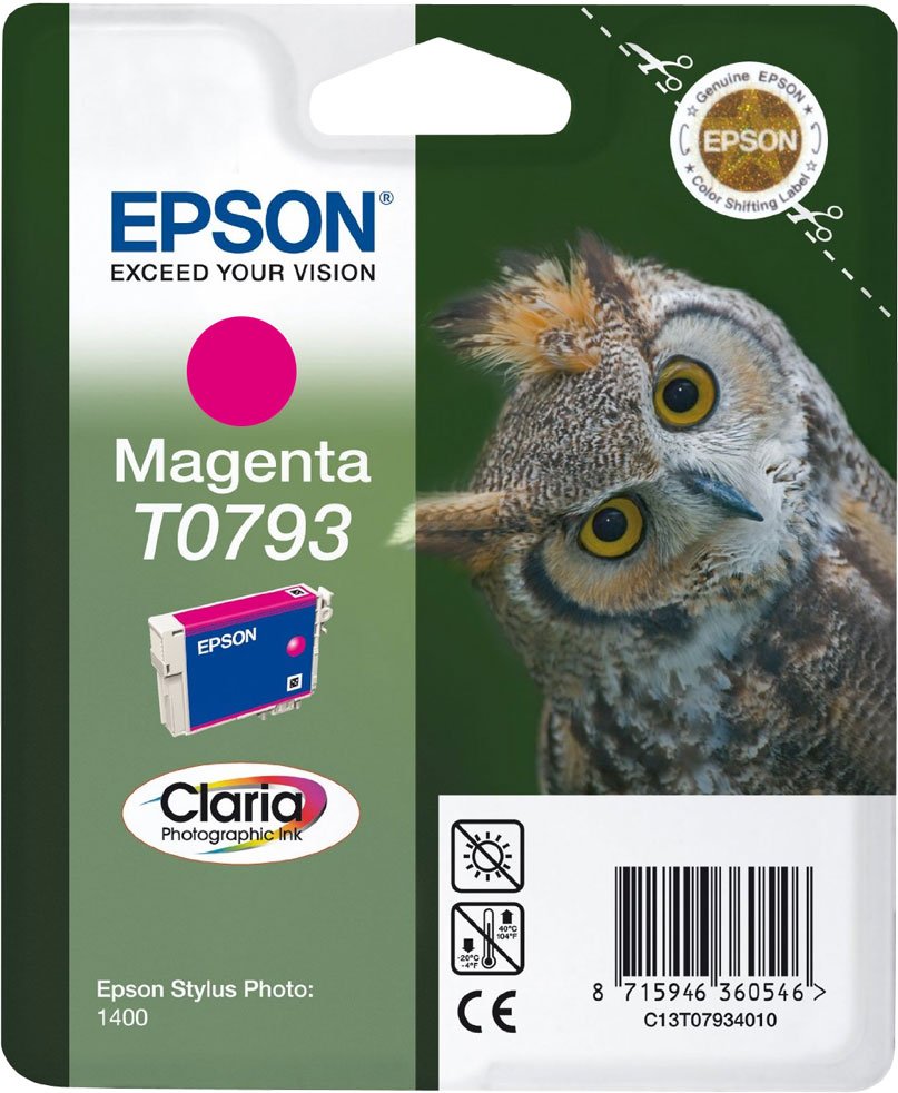 Epson Tintenpatrone in Farbe magenta