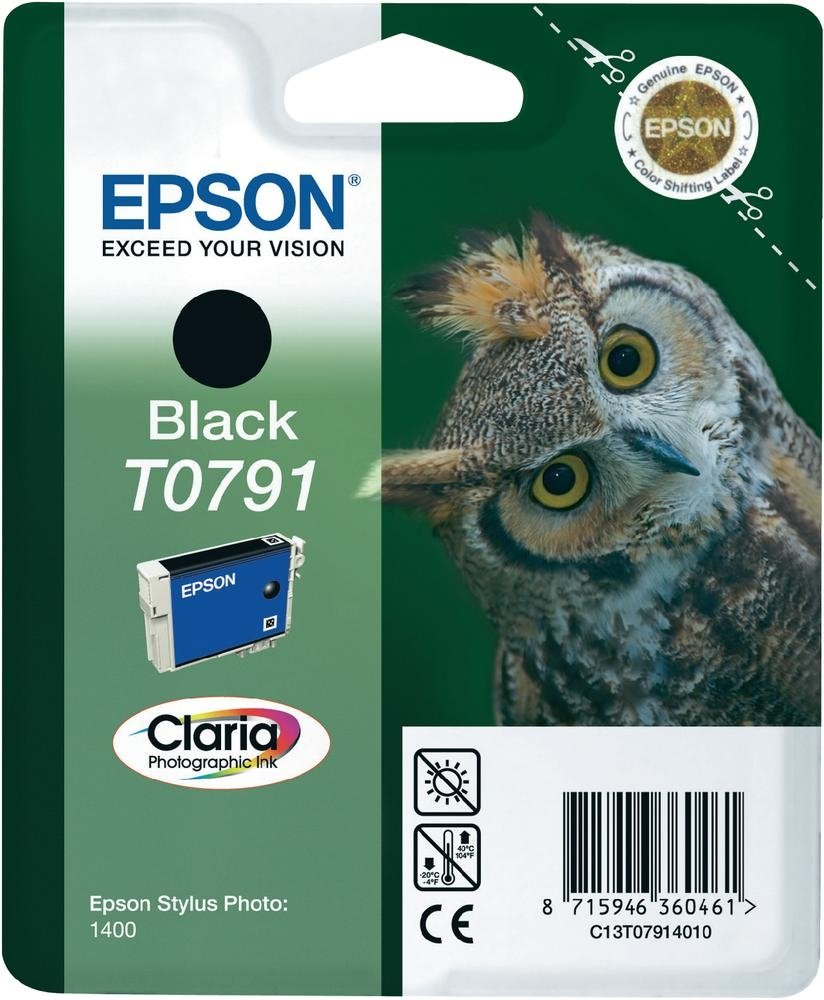 Epson Tintenpatrone in Farbe black