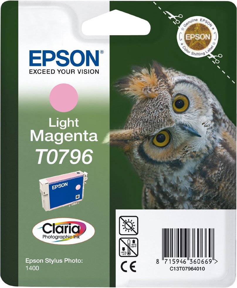 Epson T0796 Tintenpatrone in Farbe magenta