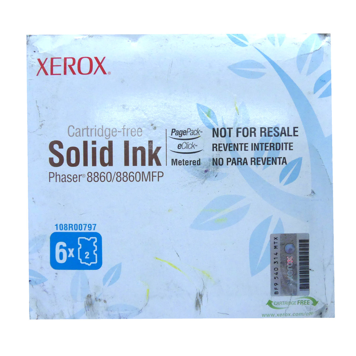 Xerox Tintenpatrone in Farbe cyan
