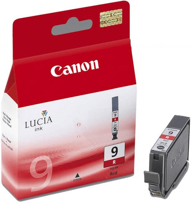 Canon Tintenpatrone in Farbe red
