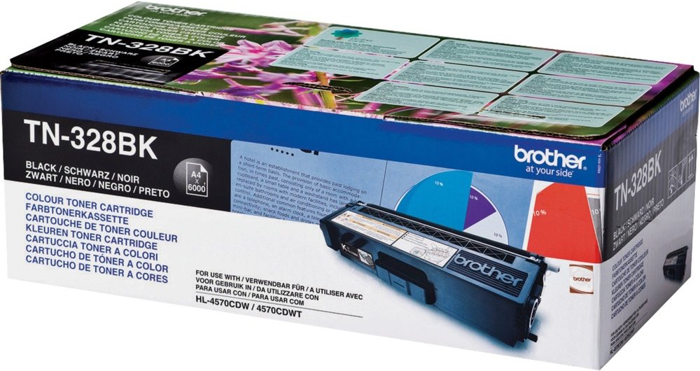 Brother TN-328 Toner in Farbe black