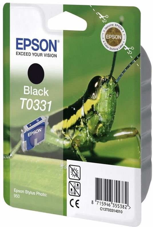 Epson Tintenpatrone in Farbe black