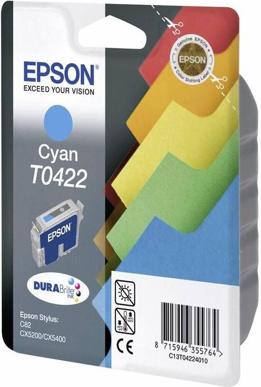 Epson Tintenpatrone in Farbe cyan