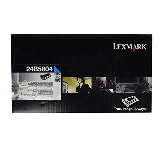 Lexmark Toner in Farbe cyan