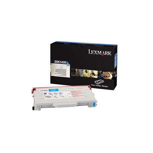 Lexmark Toner in Farbe cyan