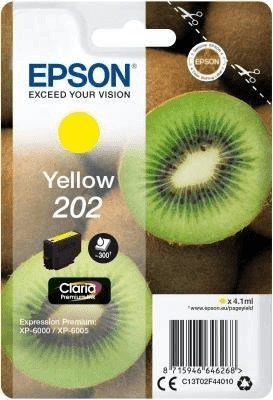 Epson Tintenpatrone in Farbe yellow