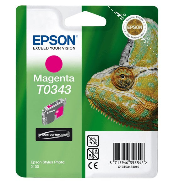 Epson Tintenpatrone in Farbe magenta