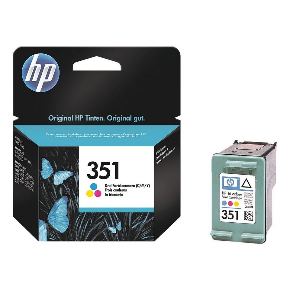 Hewlett Packard 351 Tintenpatrone in Farbe yellow