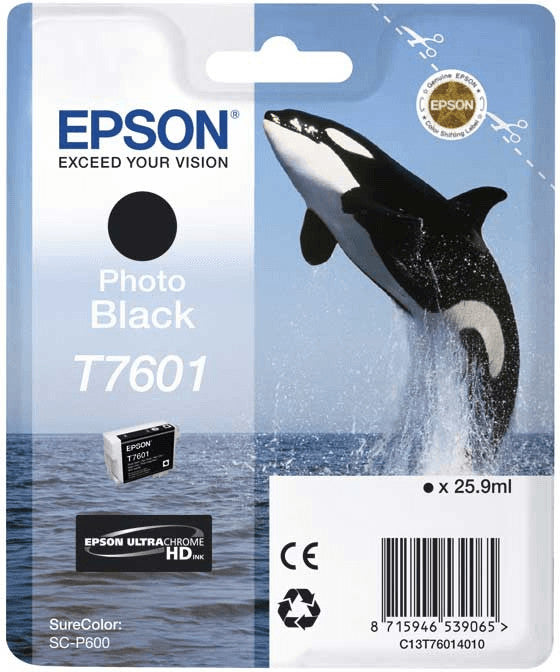 Epson Tintenpatrone in Farbe photo-black