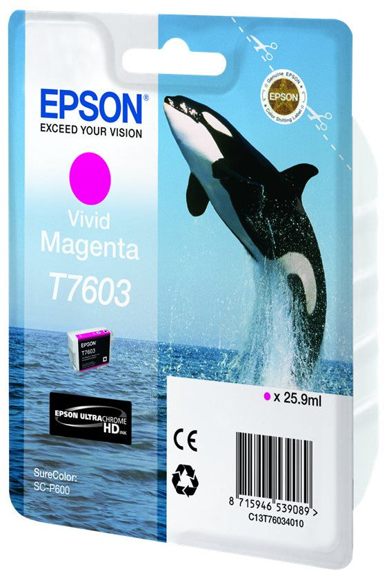 Epson Tintenpatrone in Farbe magenta