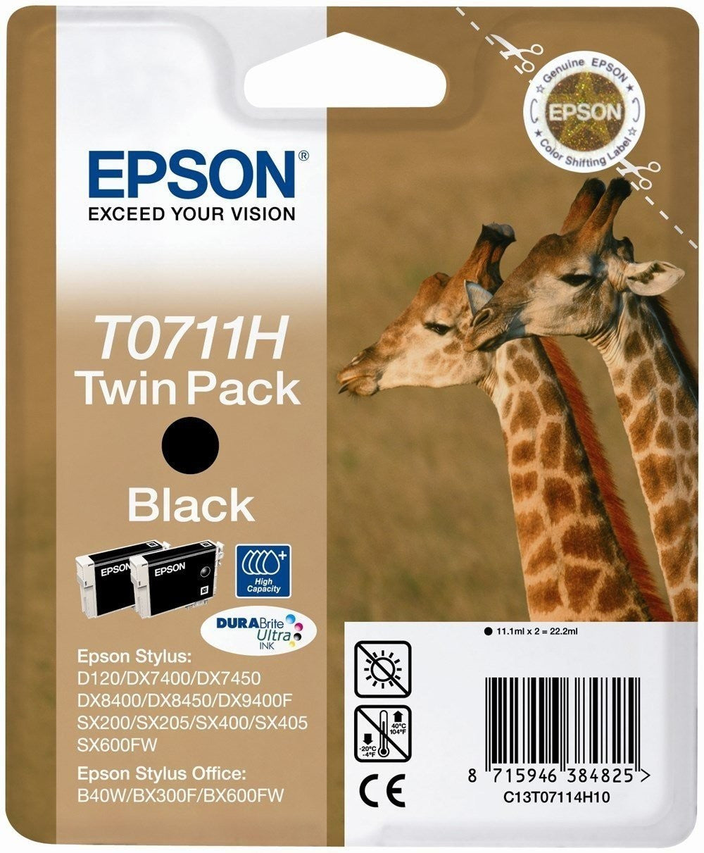 Epson Tintenpatrone in Farbe black